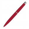 Ручка 14x1,2см, металл/soft-touch, красная
