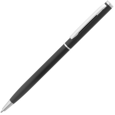 Ручка шариковая, матовая черная