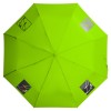 Зонт складной 96см, механический, зеленое яблоко
