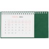 Календарь настольный 21х12х8,8см, зеленый