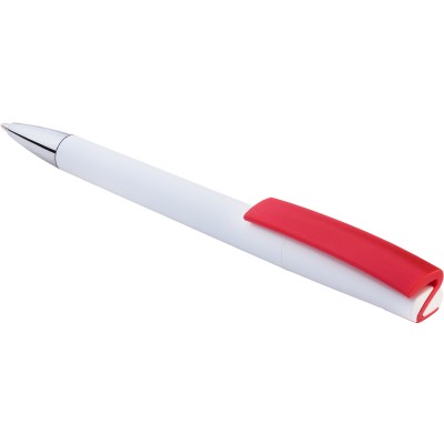 Ручка шариковая ZET, пластик, красная