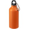 Бутылка для воды 400мл алюминий, оранжевая
