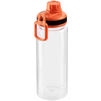 Бутылка 700мл с откручивающейся крышкой, оранжевая
