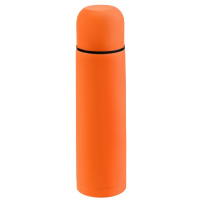 Термос 500мл покрытие софт-тач, оранжевый