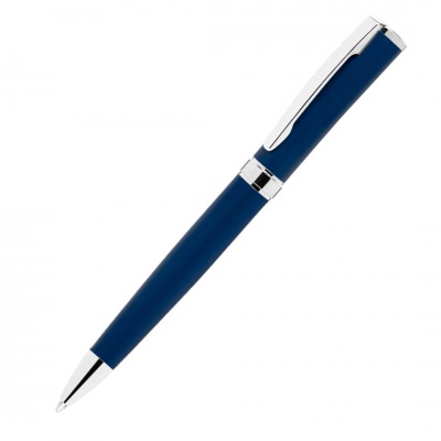 Ручка шариковая Space, металл, синяя матовая