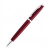 Ручка шариковая VISTA soft-touch, металл, темно-красная