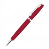 Ручка шариковая VISTA soft-touch, металл, красная