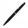 Ручка шариковая CROWN soft-touch, черная