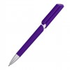 Ручка ZUM пластик, soft-touch,  фиолетовая