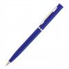 Ручка шариковая, пластик/металл, золотистый/ярко-синий