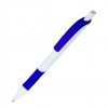 Ручка шариковая с мягким грифом, пластик, синяя