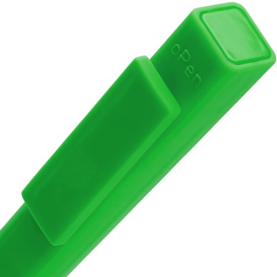 Ручка шариковая "Clipper Soft Touch", пластик, зеленая
