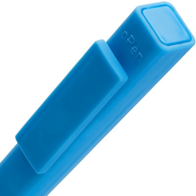 Ручка шариковая "Clipper Soft Touch", пластик, голубая