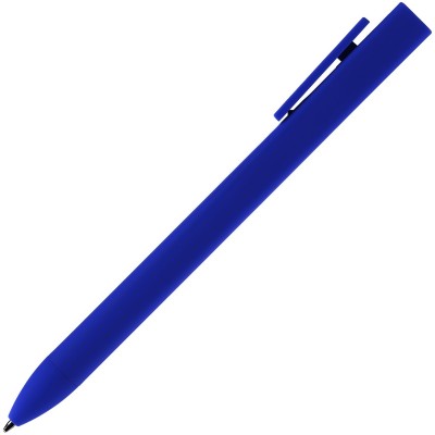 Ручка шариковая "Clipper Soft Touch", пластик, синяя