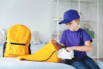 Рюкзак 34х48см полиэстер, желтый