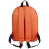 Рюкзак 39х29х13cм полиэстер оранжевый/серый