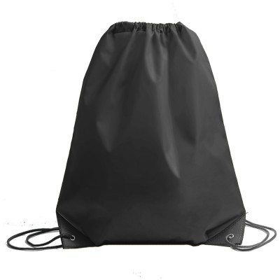 Рюкзак мешок с укрепленными уголками 35х41см, черный