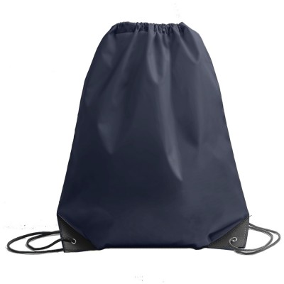 Рюкзак мешок с укрепленными уголками 35х41см, темно-синий