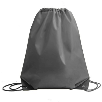 Рюкзак мешок с укрепленными уголками 35х41см, серый
