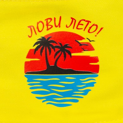 Панама хлопок 220г/м², желтая
