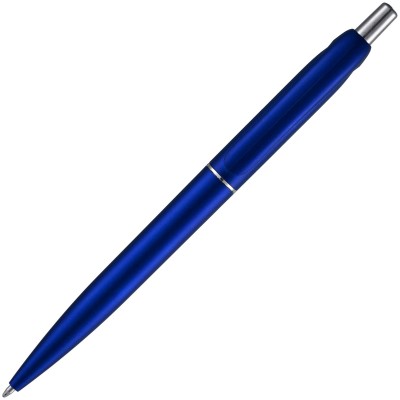 Ручка шариковая Спарк, пластик, синий металлик