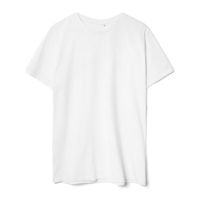 Футболка унисекс 160г/м² хлопок, белая