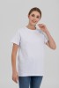 Футболка унисекс 160г/м² хлопок, белая