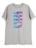 Футболка унисекс 160г/м² хлопок, серый меланж