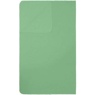Плед флисовый 130х150 см, 180 г/м², светло-зеленый