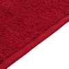 Полотенце 30x60см, 470г/м², красное