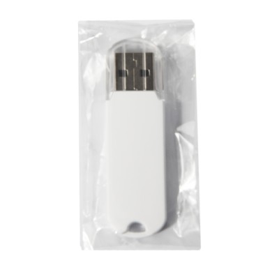 Флешка 16Гб пластик 5,8х1,7х0,6 см, белая