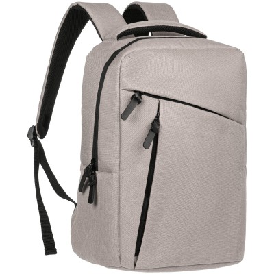 Рюкзак для ноутбука 40х28х19см, светло-серый