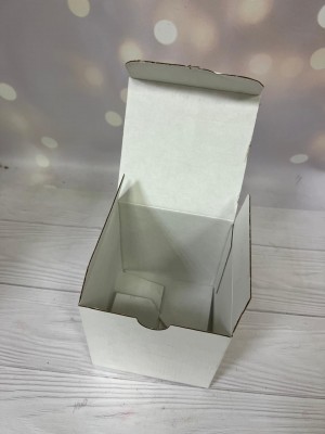 Коробка для кружки 110х110х110 белая