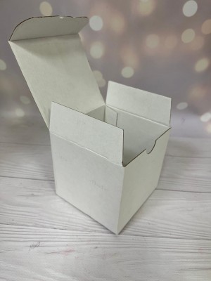 Коробка для кружки 110х110х110 белая