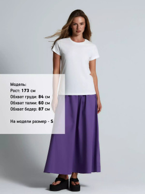 Футболка унисекс 140 г/м², хлопок, белая (белоснежная)