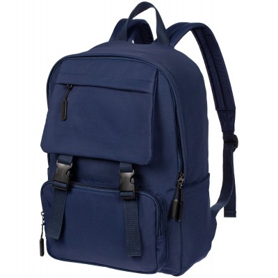 Рюкзак 42х31х12см с отделением для ноутбука, темно-синий