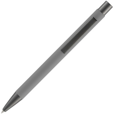 Ручка шариковая Alterno Soft Touch, серая