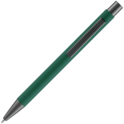 Ручка шариковая Alterno Soft Touch, зеленая