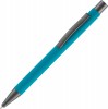 Ручка шариковая Alterno Soft Touch, бирюзовая