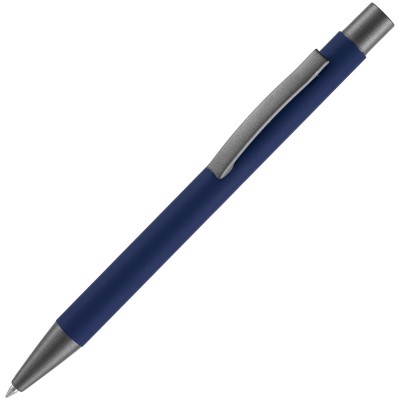 Ручка шариковая Alterno Soft Touch, темно-синяя