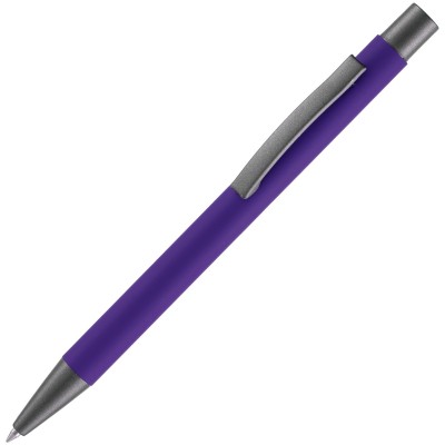 Ручка шариковая Alterno Soft Touch, фиолетовая