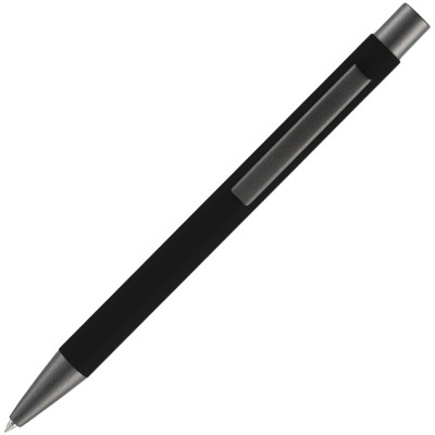 Ручка шариковая Alterno Soft Touch, черная
