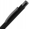 Ручка шариковая Alterno Soft Touch, черная