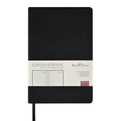 Ежедневник недатированный А5  "MEGAPOLIS COLOR" черный