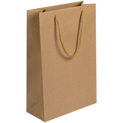 Пакет бумажный "Boom bag" 23x10x35см, крафт