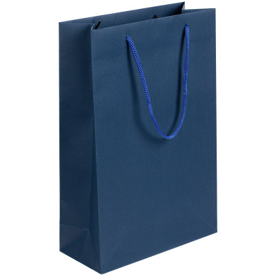 Пакет бумажный "Рahki bag" 23x10x35см, синий