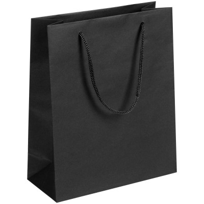 Пакет бумажный "Maid bag" 23x10x28см, черный