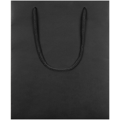 Пакет бумажный "Maid bag" 23x10x28см, черный