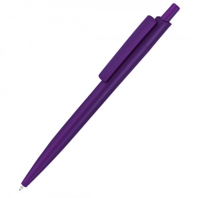 Ручка шариковая STAR COLOR, пластик, фиолетовая