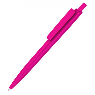 Ручка шариковая STAR COLOR, пластик, розовая